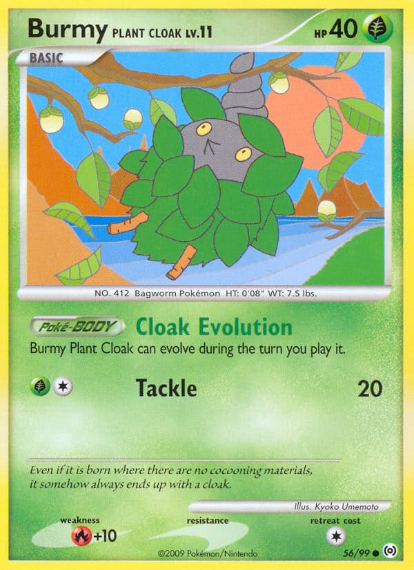 Burmy Plant Cloak 056/099