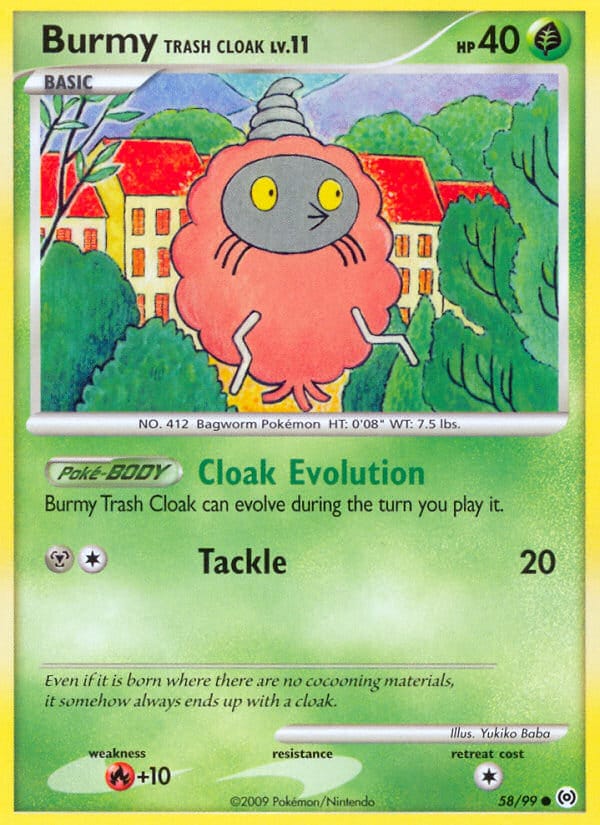 Burmy Trash Cloak 058/099