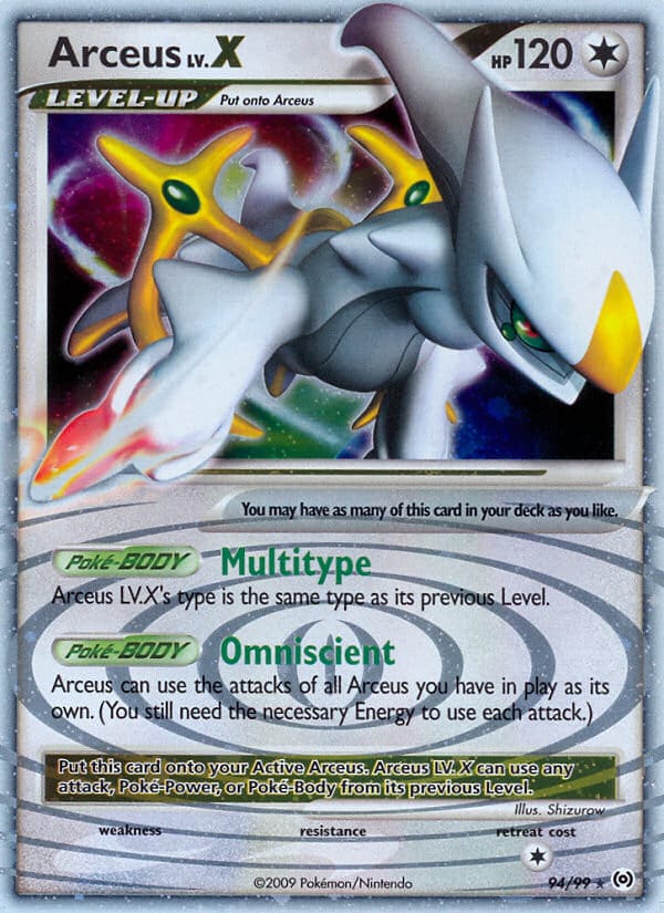 Arceus LV. X 094/099
