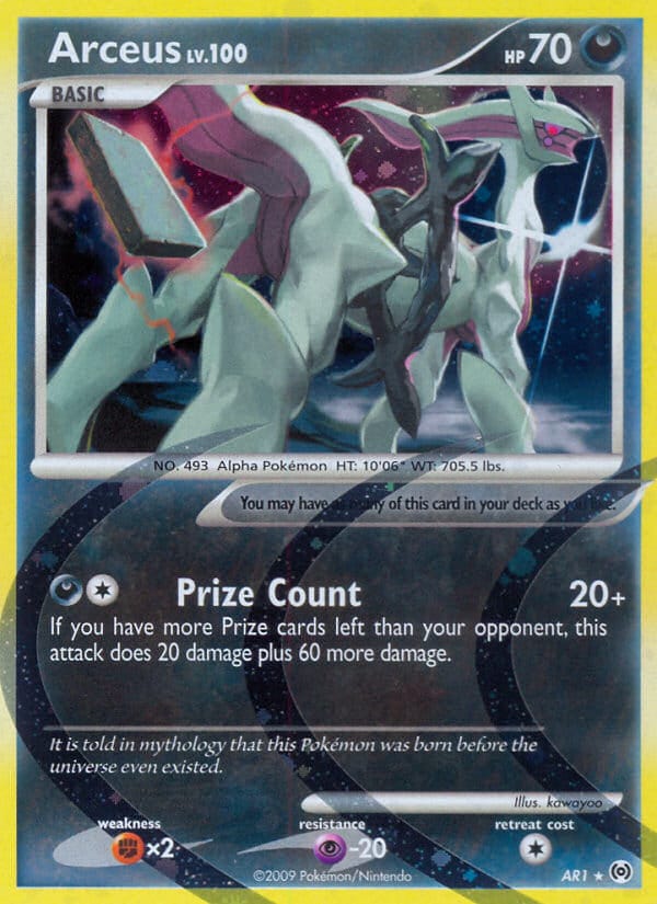 Arceus 001/099
