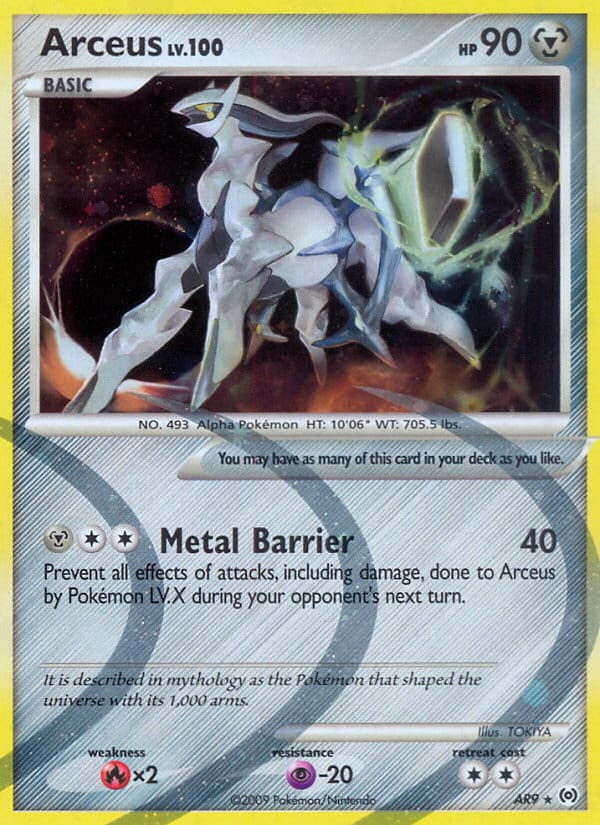 Arceus 009/099