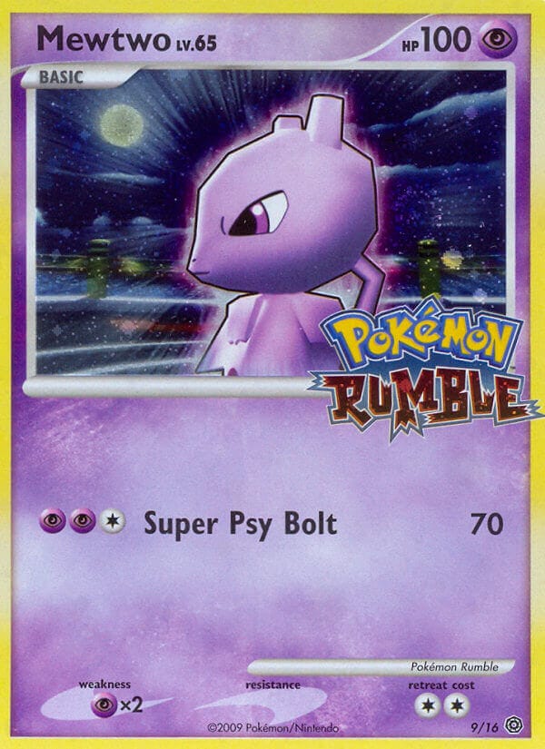 Mewtwo 009/016