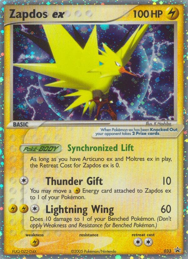 Zapdos ex 033/040