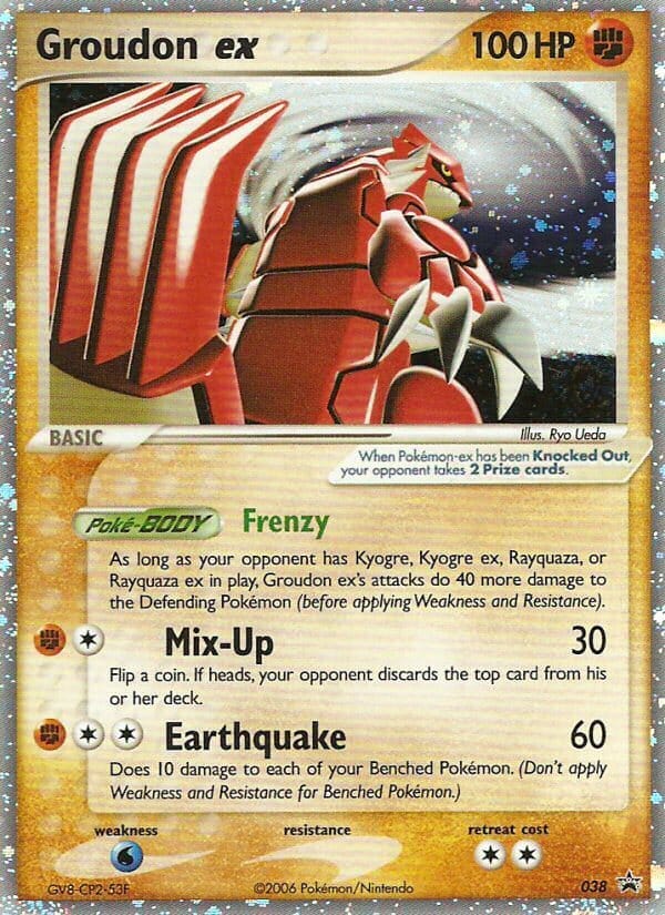 Groudon ex 038/040