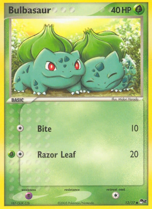 Bulbasaur 012/017