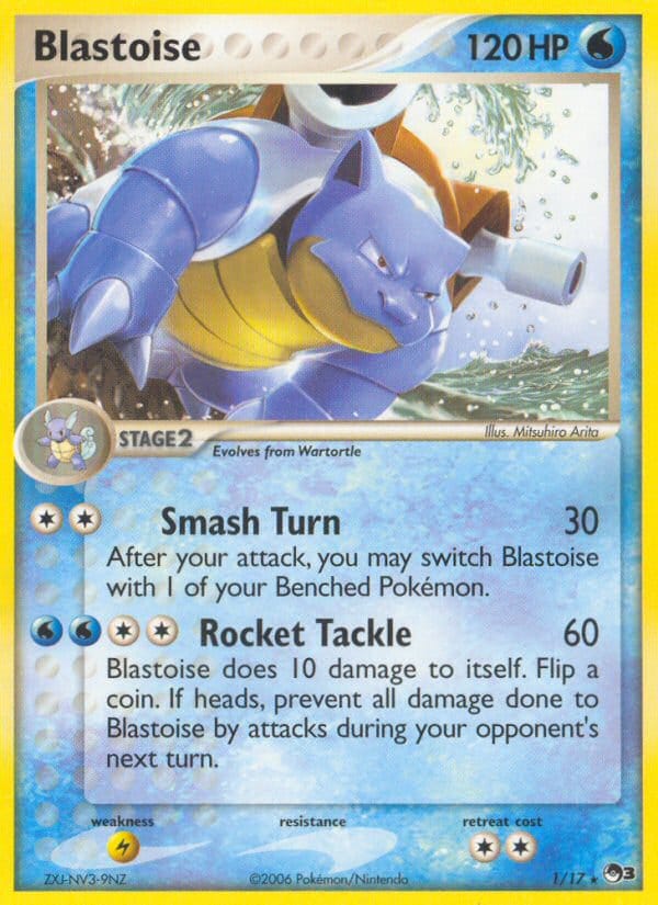 Blastoise 001/017