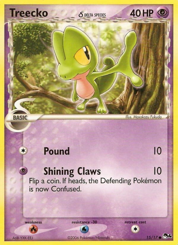 Treecko δ 015/017