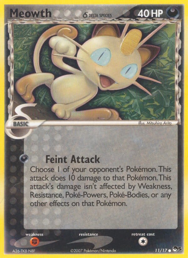 Meowth δ 011/017