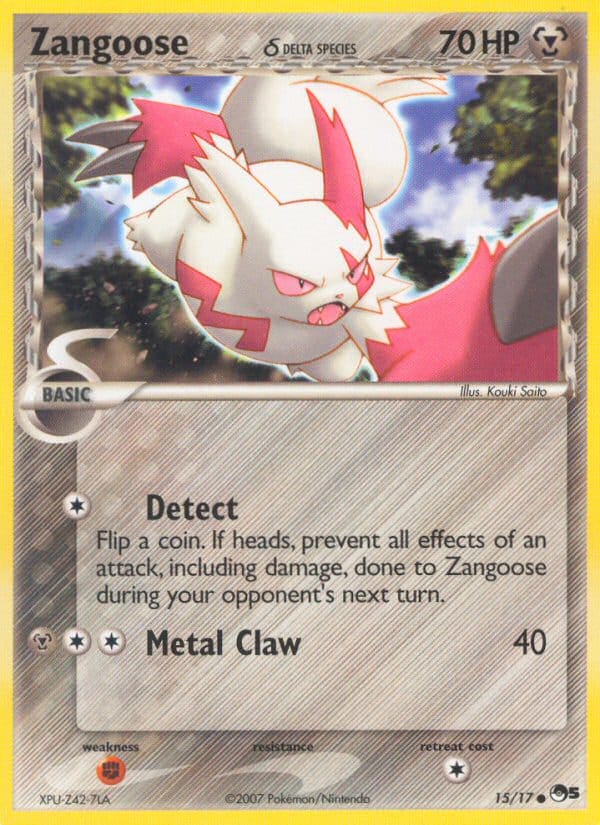 Zangoose δ 015/017