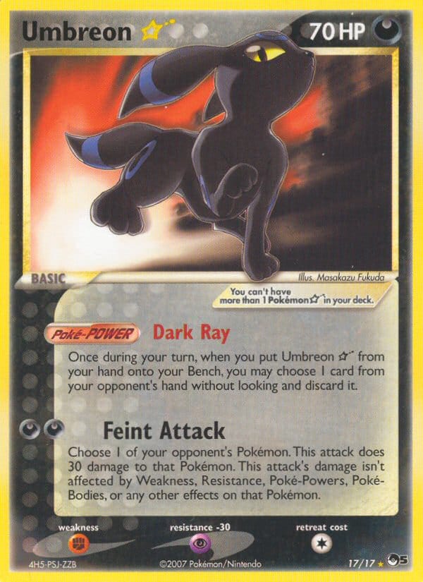 Umbreon ★ 017/017