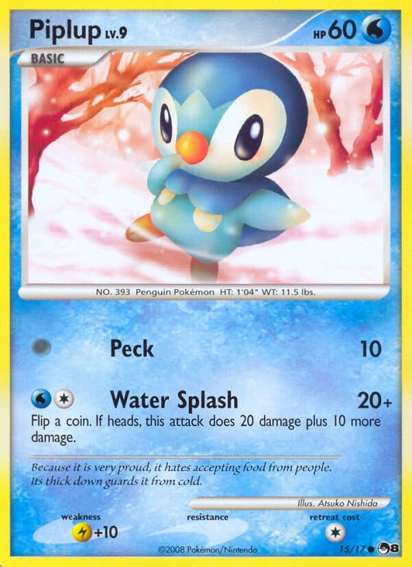 Piplup 015/017