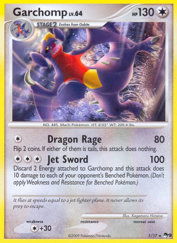 Garchomp 001/017