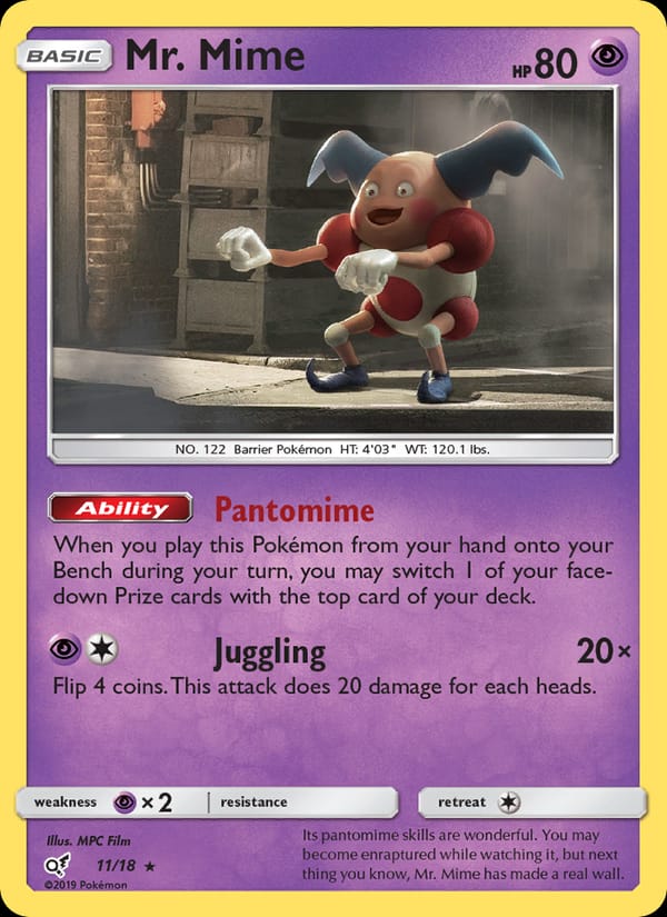 Mr. Mime 011/018