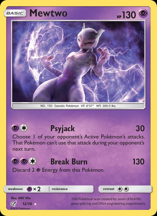 Mewtwo 012/018