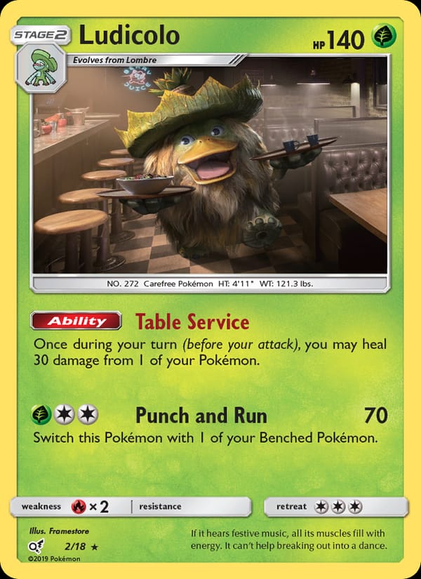 Ludicolo 002/018