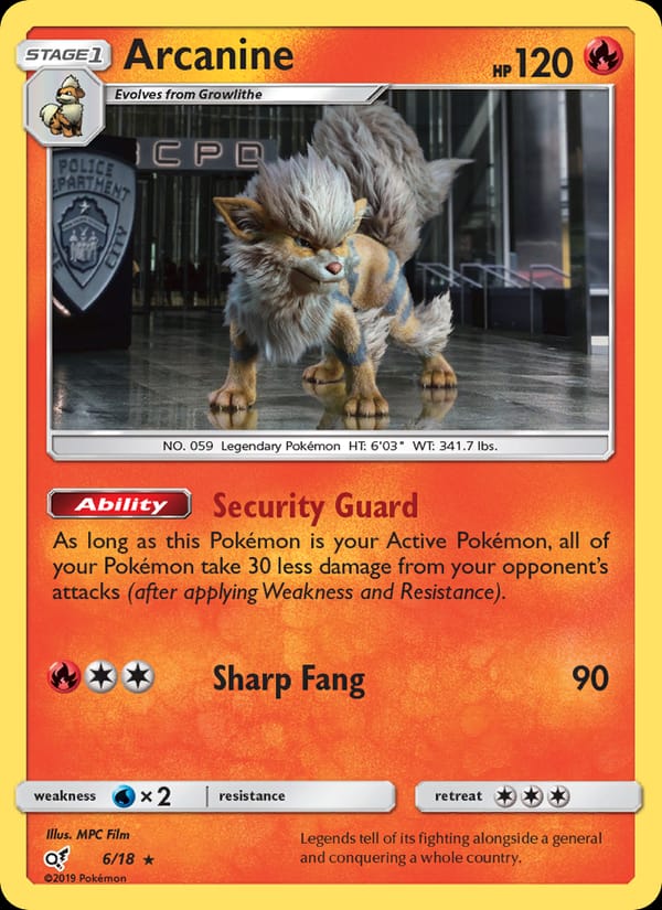 Arcanine 006/018