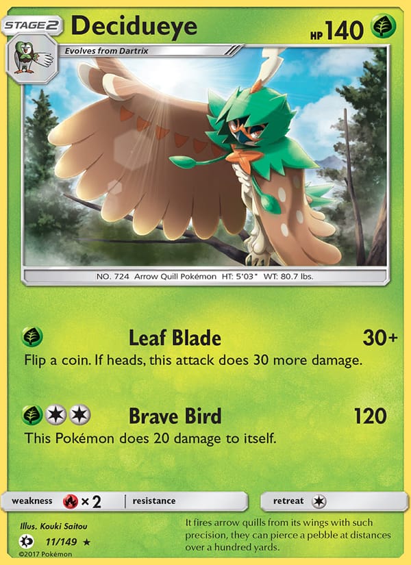 Decidueye 011/149