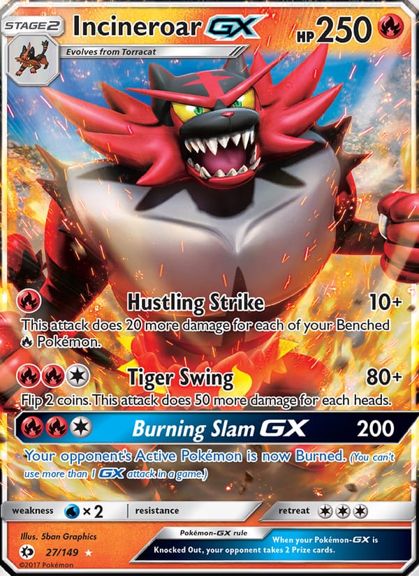 Incineroar GX 027/149