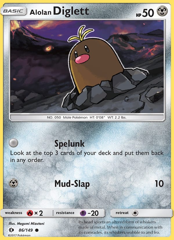 Alolan Diglett 086/149
