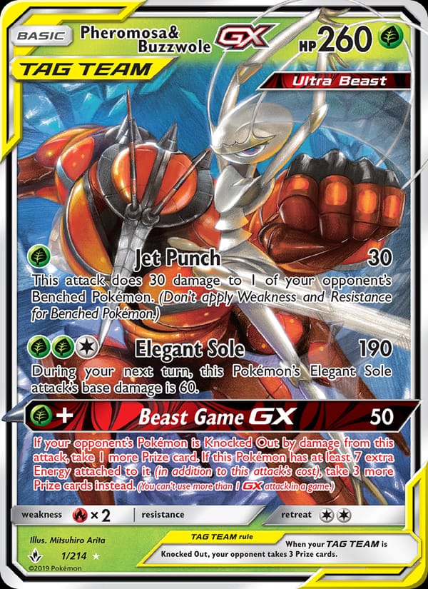 Pheromosa & Buzzwole GX 001/214