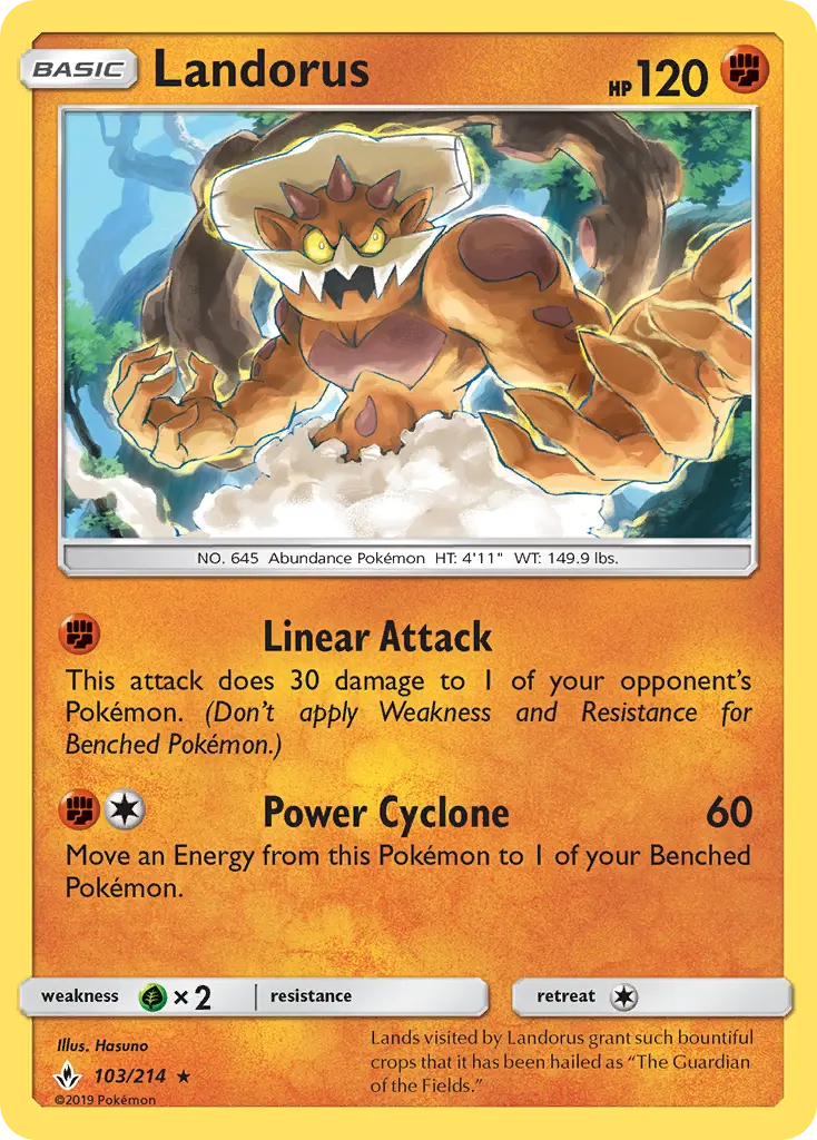 Landorus 103 – Non-holo