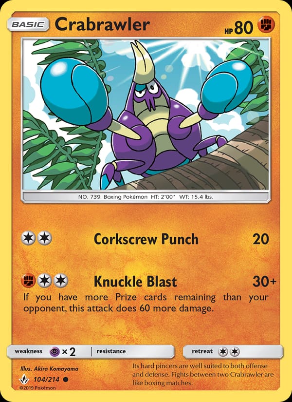 Crabrawler 104/214