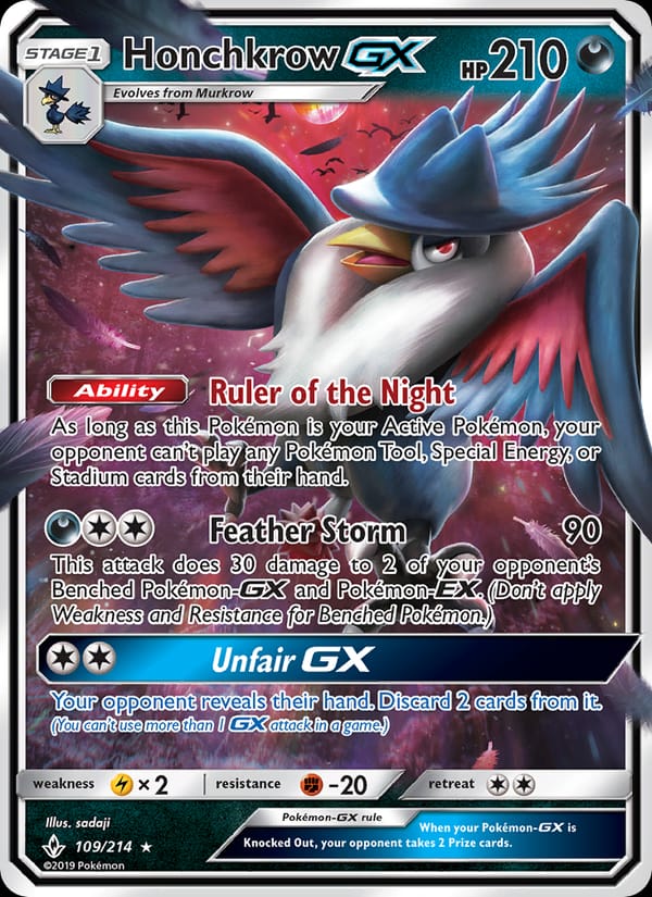 Honchkrow GX 109/214