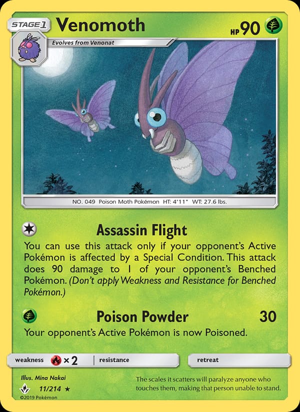 Venomoth 011/214