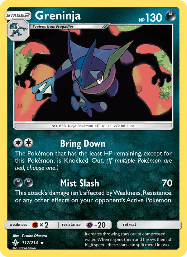 Greninja 117 – Non-holo
