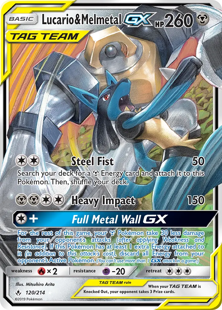 Lucario et Melmetal GX
