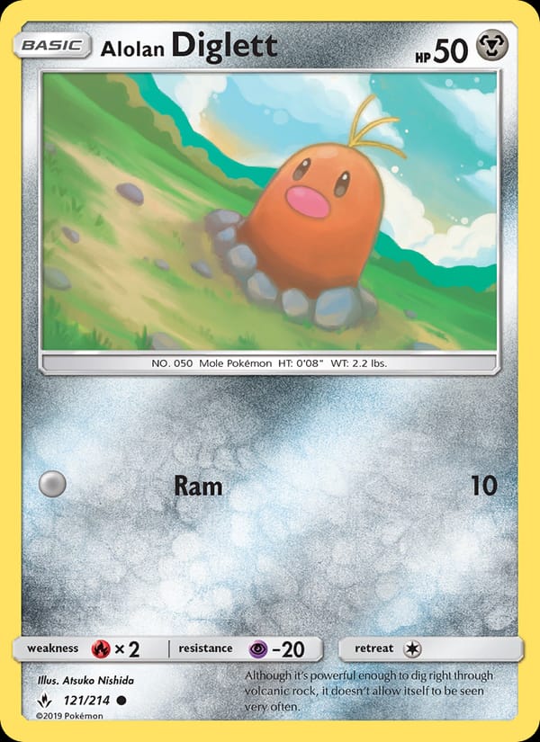Alolan Diglett 121/214