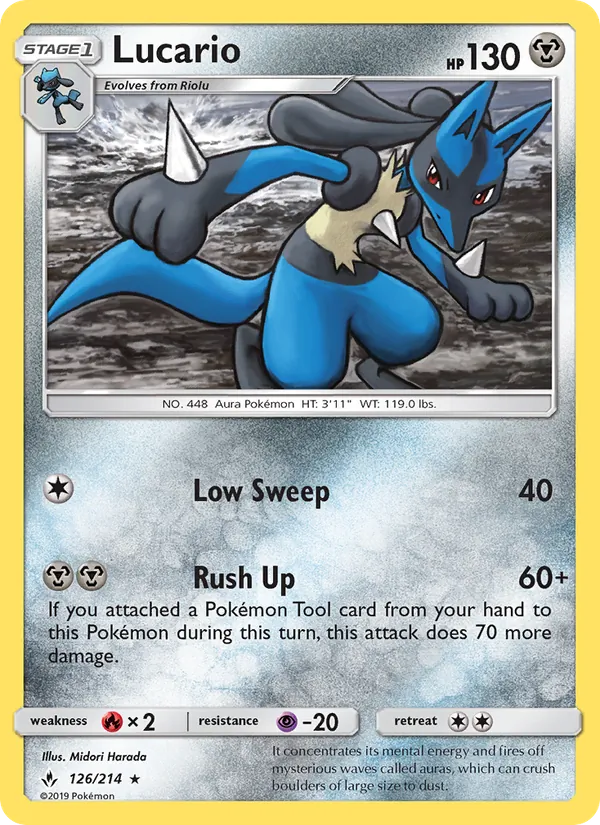 Lucario 126 – Non-holo