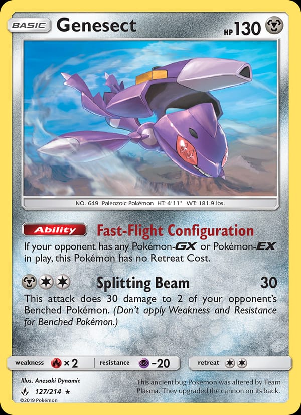 Genesect 127/214