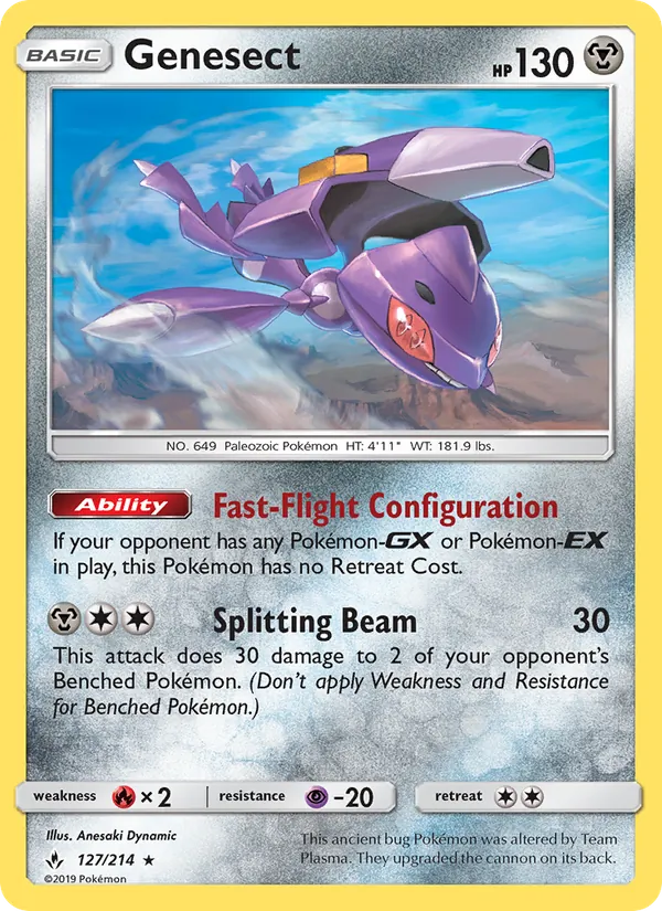 Genesect 127 – Non-holo