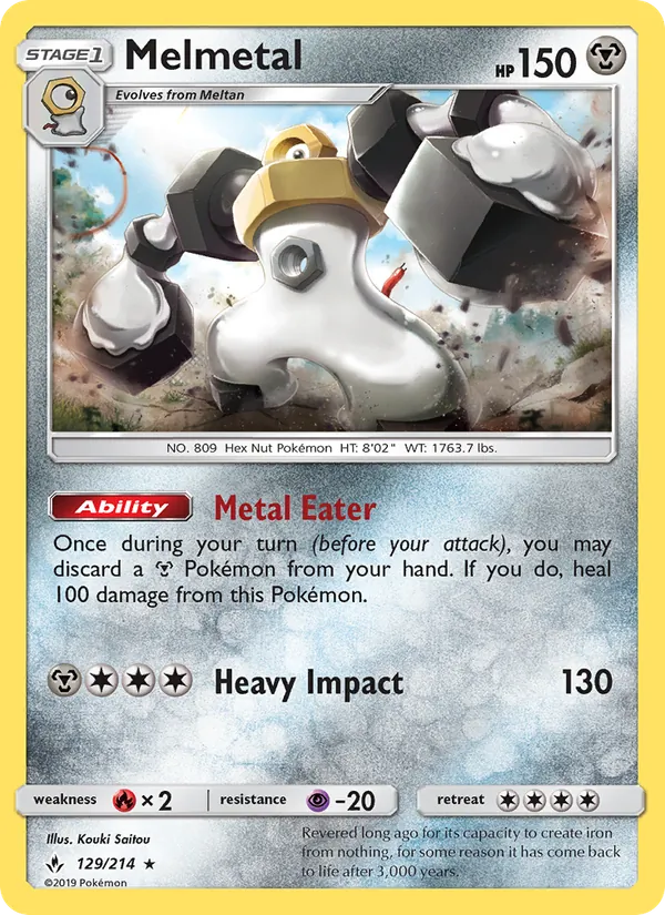 Melmetal 129 – Non-holo