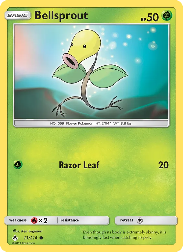 Bellsprout 13 – Non-holo