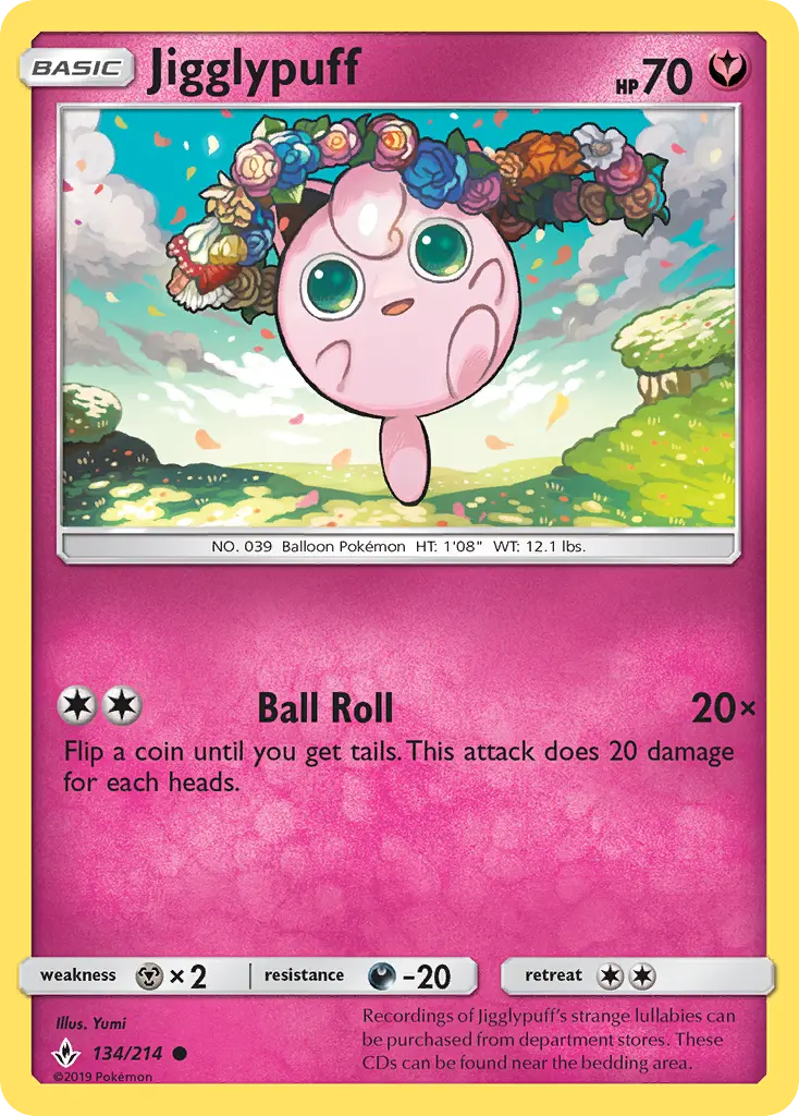 Jigglypuff 134 – Non-holo