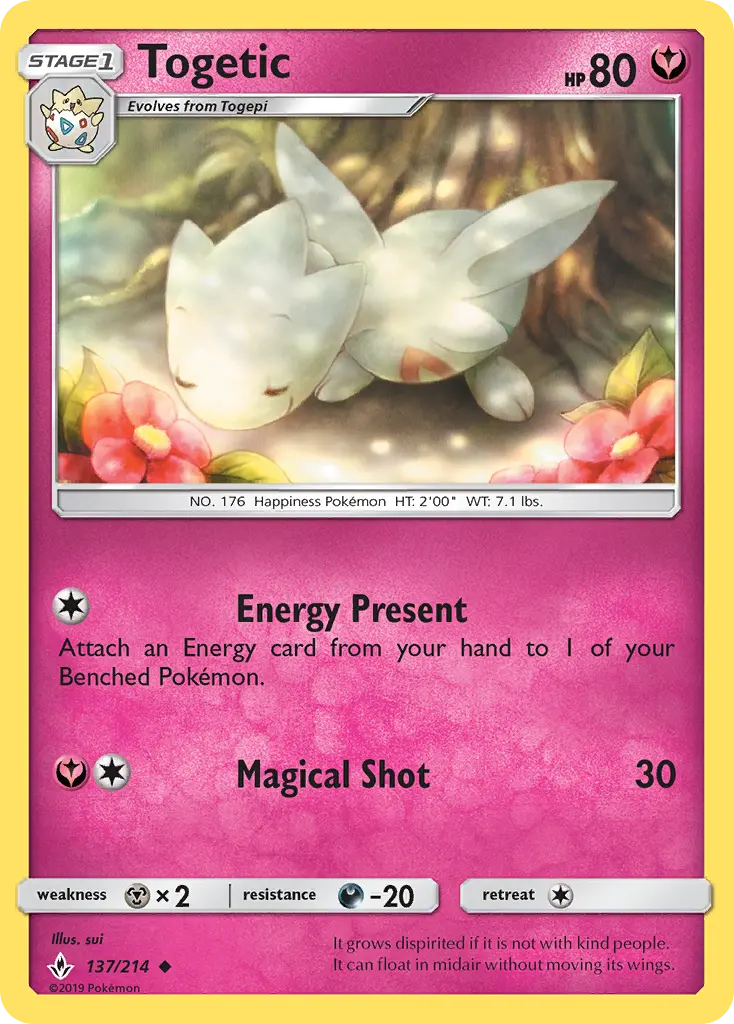 Togetic 137 – Non-holo
