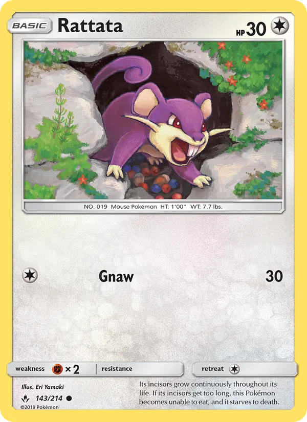 Rattata 143 – Non-holo
