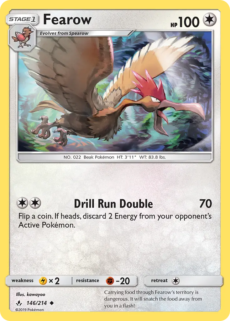 Fearow 146 – Non-holo