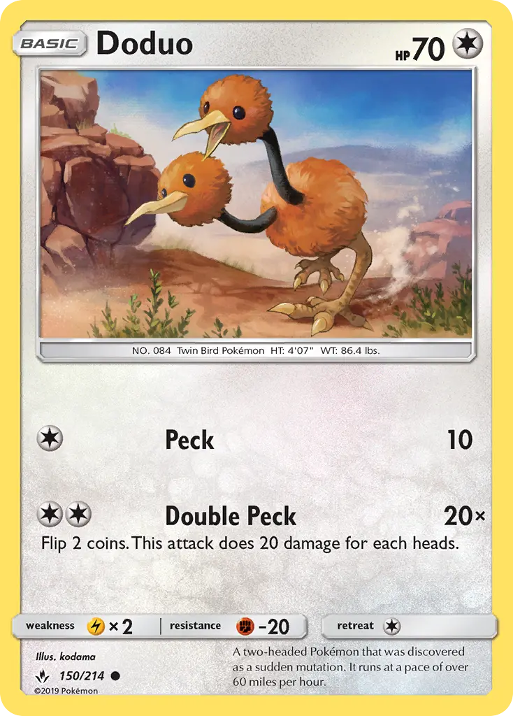 Doduo 150 – Non-holo