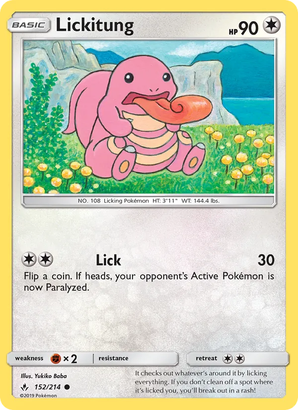 Lickitung 152 – Non-holo