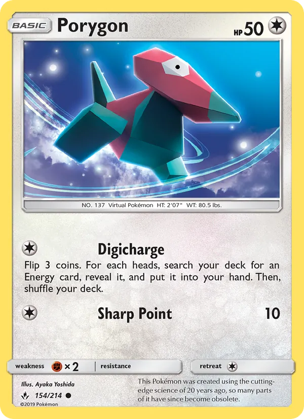 Porygon 154 – Non-holo