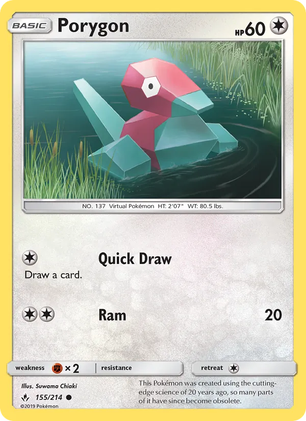 Porygon 155 – Non-holo