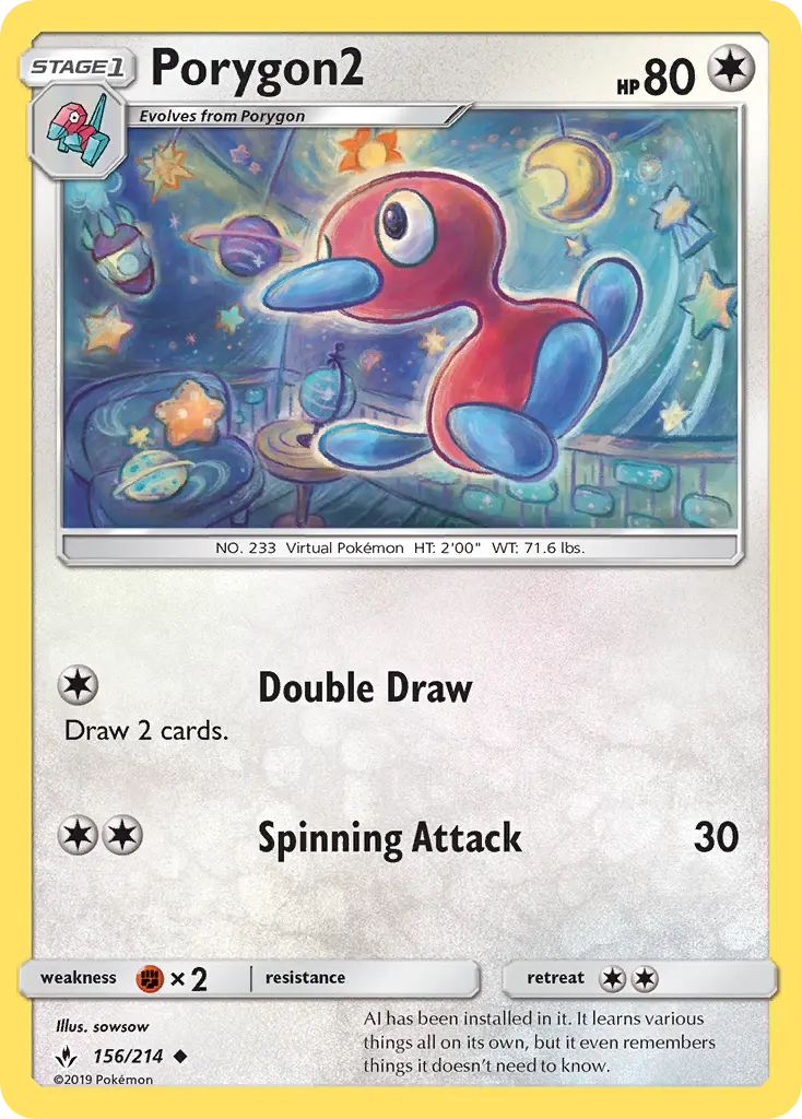 Porygon2 156 – Non-holo