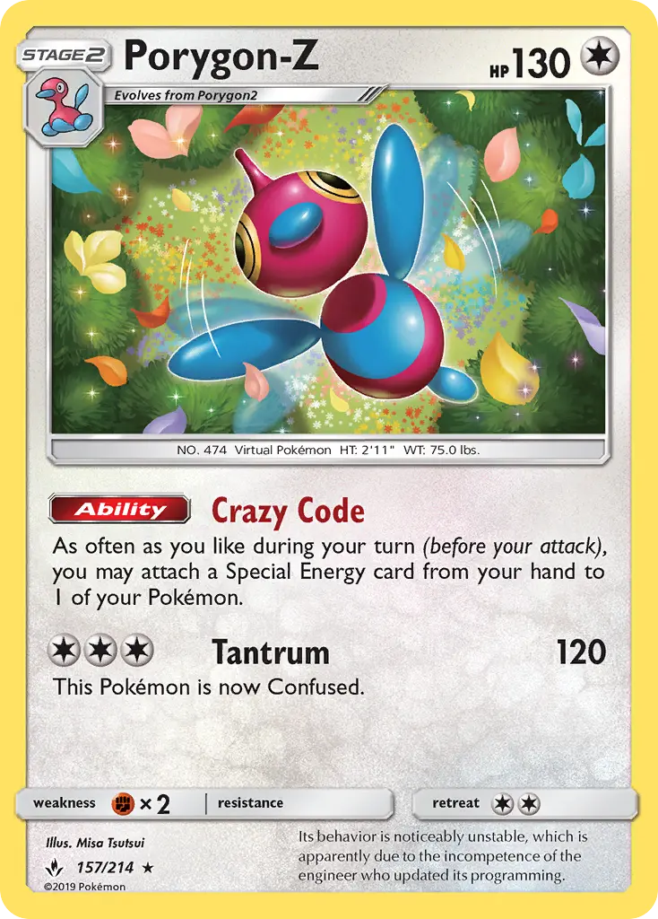 Porygon-Z 157 – Non-holo
