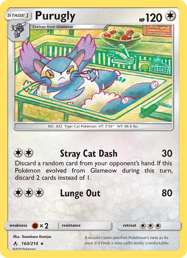 Purugly 160 – Non-holo