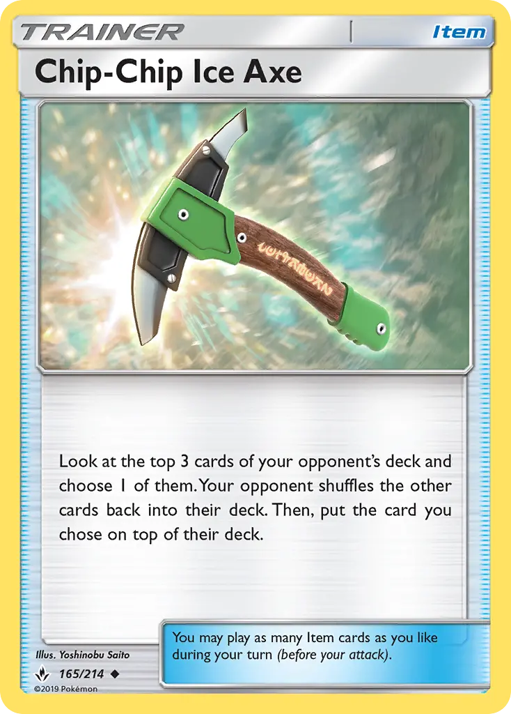 Chip-Chip Ice Axe 165 – Non-holo