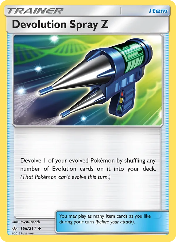 Devolution Spray Z 166 – Non-holo