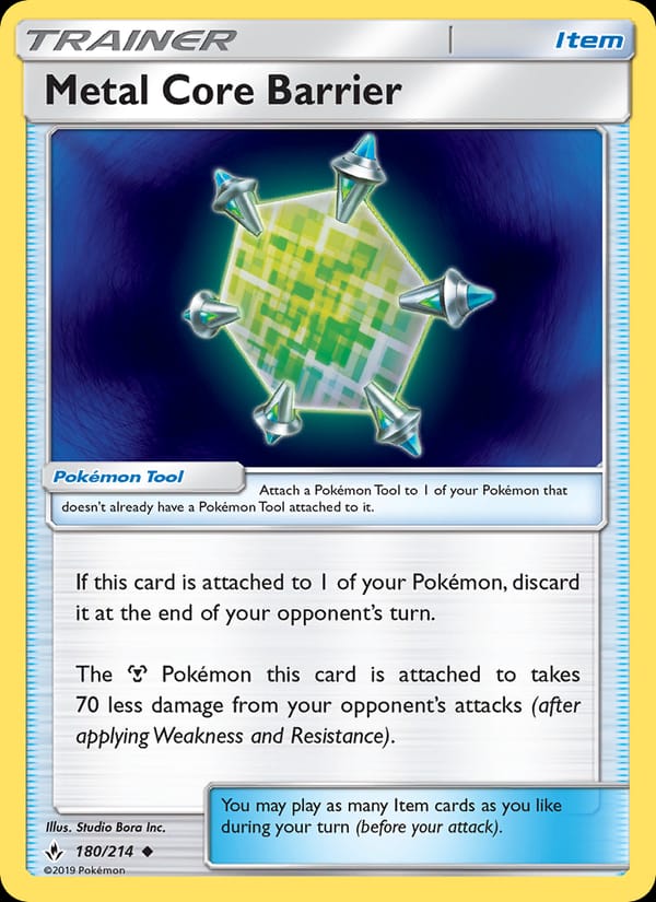 Metal Core Barrier 180/214